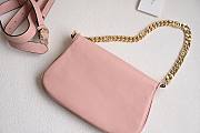 Gucci Small Interlocking G Blondie Pink Bag - 4