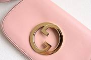 Gucci Small Interlocking G Blondie Pink Bag - 3