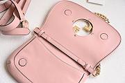 Gucci Small Interlocking G Blondie Pink Bag - 2