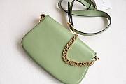 Gucci Small Interlocking G Blondie Green Bag - 6