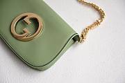 Gucci Small Interlocking G Blondie Green Bag - 2