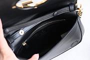 Gucci Small Interlocking G Blondie Black Bag - 6