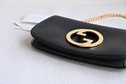 Gucci Small Interlocking G Blondie Black Bag - 4