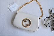 Gucci Small Interlocking G Blondie White Bag - 1