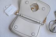 Gucci Small Interlocking G Blondie White Bag - 2