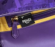 Fendi Baguette Medium Purple Sequined Bag - 3