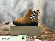 Burberry  Allostock brown ankle boots  - 1