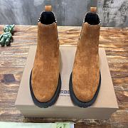 Burberry  Allostock brown ankle boots  - 5