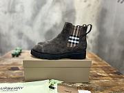 Burberry Allostock dark coffee ankle boots - 1