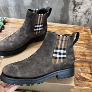 Burberry Allostock dark coffee ankle boots - 6