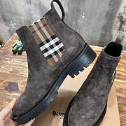 Burberry Allostock dark coffee ankle boots - 2