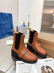 Burberry B boots ( black/ brown) - 4