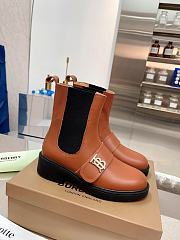 Burberry B boots ( black/ brown) - 5