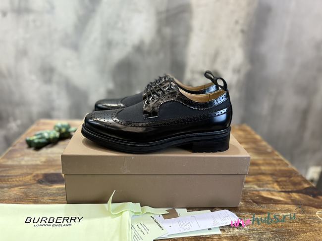 Burberry Arndale Derbys Black Shoes - 1