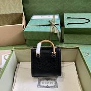 Gucci Diana super mini black bag - 3