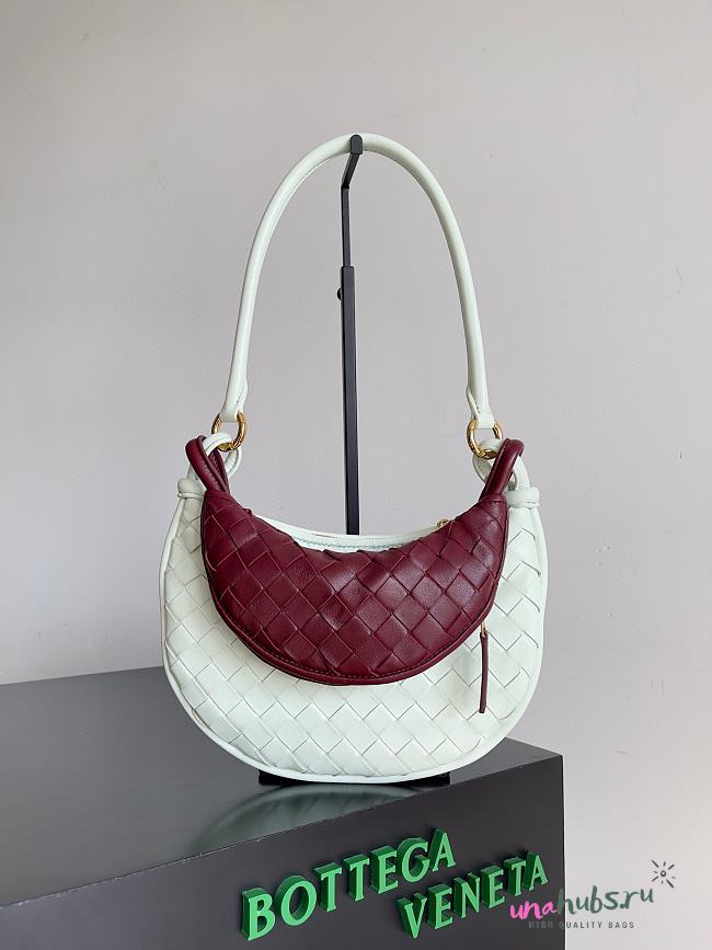 Bottega Veneta Small Gemelli White Bag - 1