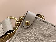 Louis Vuitton M46653 OnTheGo East West Cream Bag - 6