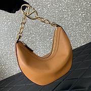 Valentino Garavani VLogo Moon brown leather bag - 2