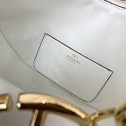 Valentino Garavani VLogo Moon white leather bag - 5