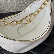 Valentino Garavani VLogo Moon white leather bag - 6