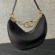 Valentino Garavani VLogo Moon black leather bag - 4