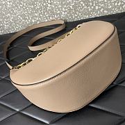 Valentino Garavani VLogo Moon beige leather bag - 5