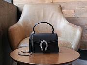 Gucci Dionysus Mini Top Handle Black Leather Bag - 1