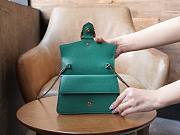 Gucci Dionysus Mini Top Handle Green Leather Bag - 3