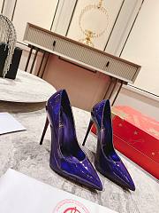 Louboutin purple heels  - 3