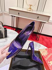 Louboutin purple heels  - 2