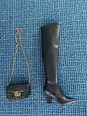 Valentino thigh high black boots - 2