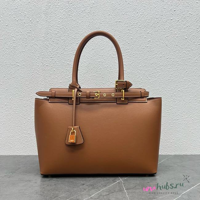 Celine conti brown calfskin bag  - 1