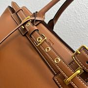 Celine conti brown calfskin bag  - 6