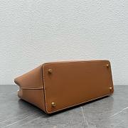 Celine conti brown calfskin bag  - 4