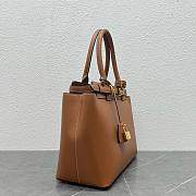 Celine conti brown calfskin bag  - 3