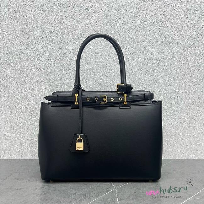 Celine conti black calfskin bag - 1