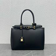 Celine conti black calfskin bag - 1