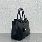 Celine conti black calfskin bag - 5