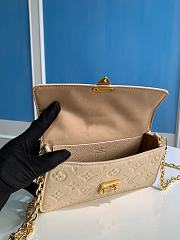 Louis Vuitton Metis beige leather bag M82637 - 5