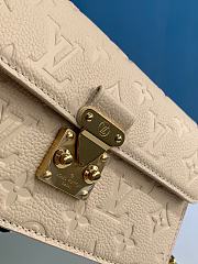 Louis Vuitton Metis beige leather bag M82637 - 6