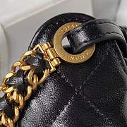 Chanel Beltchain Black Lambskin Gold Hardware Bag  - 5