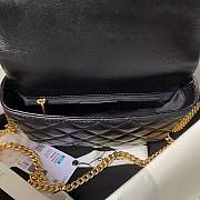 Chanel CF 20 black lambskin gold hardware chain bag  - 3