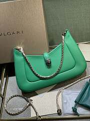 Bvlgari Serpenti Baia green shoulder bag - 2