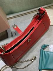 Bvlgari Serpenti Baia red shoulder bag - 5