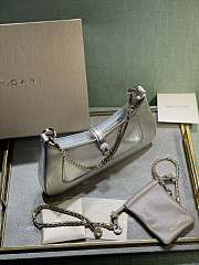 Bvlgari Serpenti Baia silver shoulder bag - 4