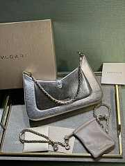 Bvlgari Serpenti Baia silver shoulder bag - 3