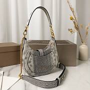 Bvlgari Serpenti Ellipse Leather Shoulder Bag - 6