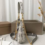 Bvlgari Serpenti Ellipse Leather Shoulder Bag - 5