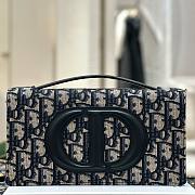 Dior CD Signature Mini Monogram Calfskin Bag - 5