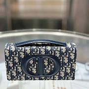 Dior CD Signature Mini Monogram Calfskin Bag - 3